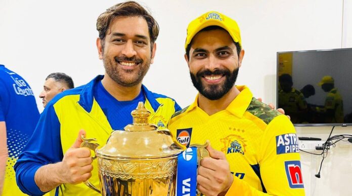 MS Dhoni and Ravindra Jadeja