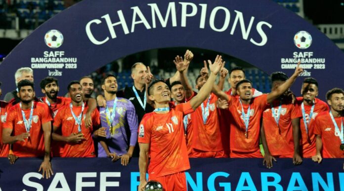 Indian football team SAFF 2023