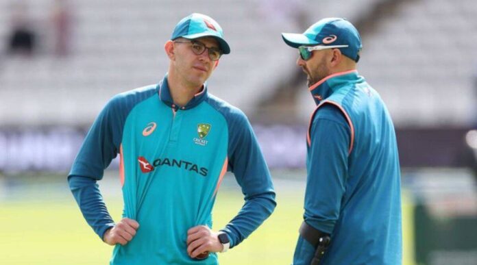 Todd Murphy and Nathan Lyon