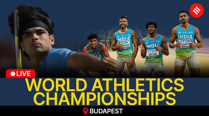 India World Athletics Championships 2023 Live:: Neeraj Chopra in action