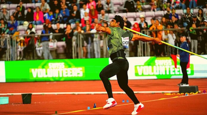 Neeraj Chopra ended second at the Eugene Diamond League meet.