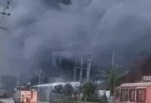 सोनीपत में कूलर-पंखे की फैक्ट्री में लगी आग