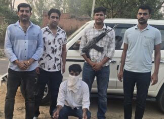 अवैध पिस्तौल व कारतूस सहित युवक गिरफ्तार, वारदात की फिराक में था आरोपी