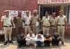 व्यापारी से हर माह 1 लाख की रंगदारी मांगने वाले गिरोह के 5 आरोपी गिरफ्तार