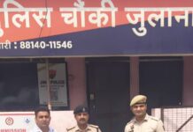 दुकान में चोरी का खुलासा, नकदी व मोबाइल सहित आरोपी गिरफ्तार