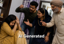 दहेज को लेकर महिला से मारपीट का आरोप