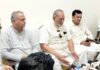 पीएम मोदी हाइड्रोजन ट्रेन का शुभारंभ करके रचेंगे इतिहास : रामकुमार गौतम सफीदों में पत्रकारों से बातचीत करते हुए विधायक रामकुमार गौतम