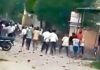डाक कांवड़ को लेकर दो पक्ष आमने-सामने, गांव बहादुरपुर में पथराव से फैला तनाव गांव में पत्थरबाजी का दृश्य