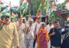 तिरंगे की शान में सफीदों में निकाली गई भव्य तिरंगा यात्रा देशभक्ति के नारों से गूंजा शहर तिरंगा यात्रा में शामिल भाजपा नेता व कार्यकर्ता